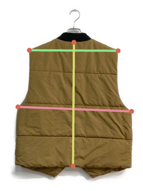 中古・古着通販】stussy (ステューシー) PRIMALOFT QUILTED VEST