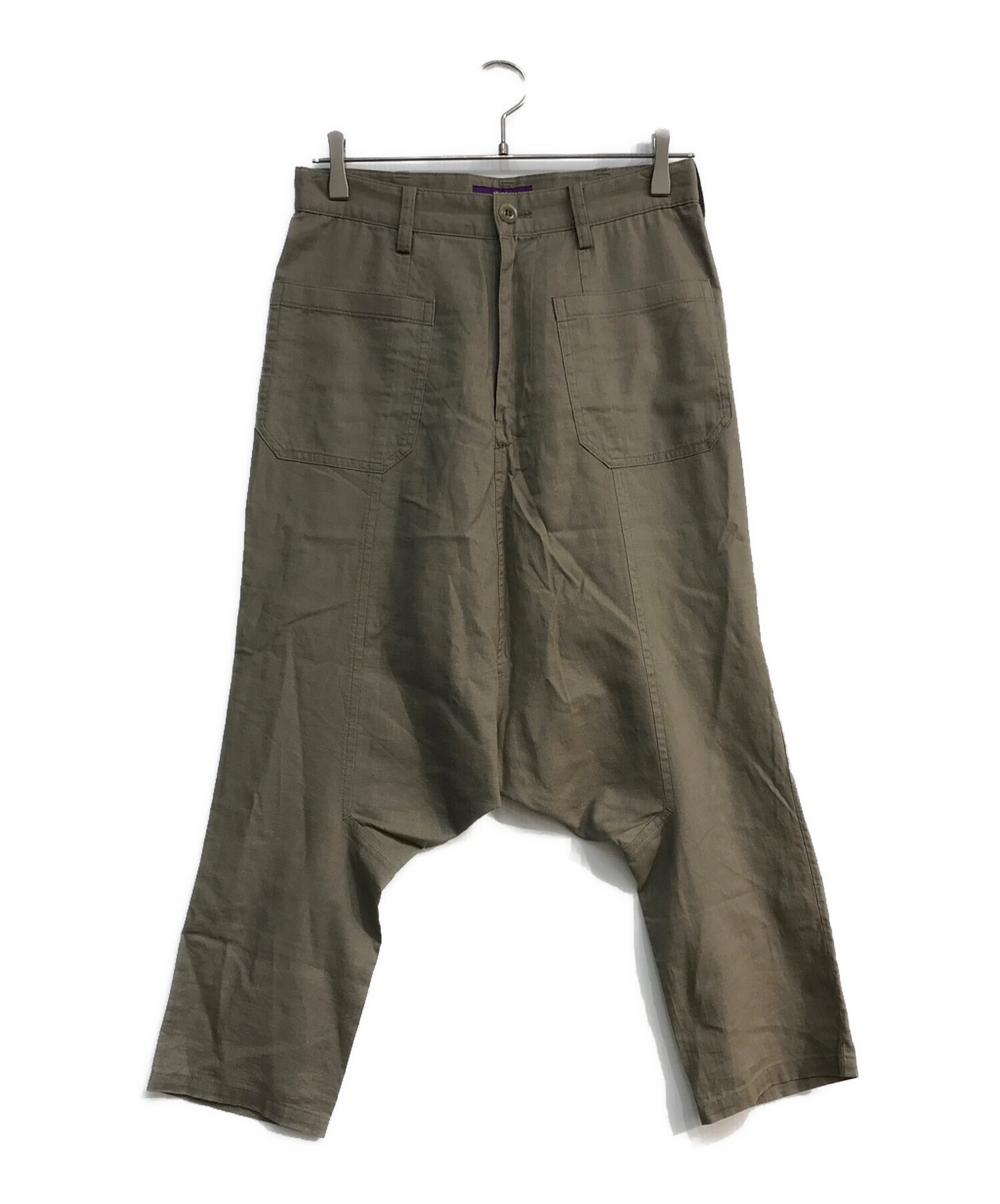 Y's コットンサルエルパンツ シワ加工 Y's ワイズ ヨウジヤマモト