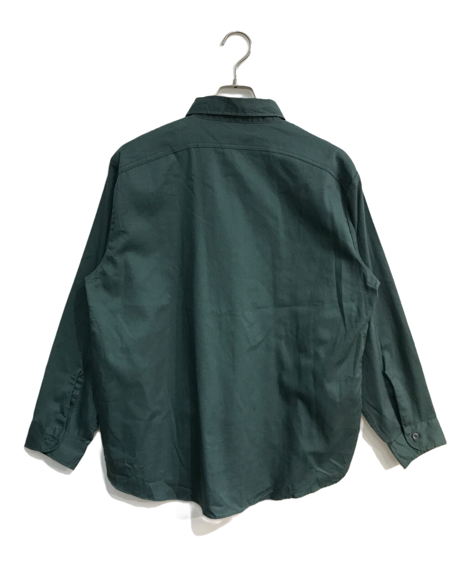 【中古】 ヨークとハワース・北イングランド 中古・古着通販】BIG YANK (ビッグヤンク) ワークシャツ 60'S グリーン