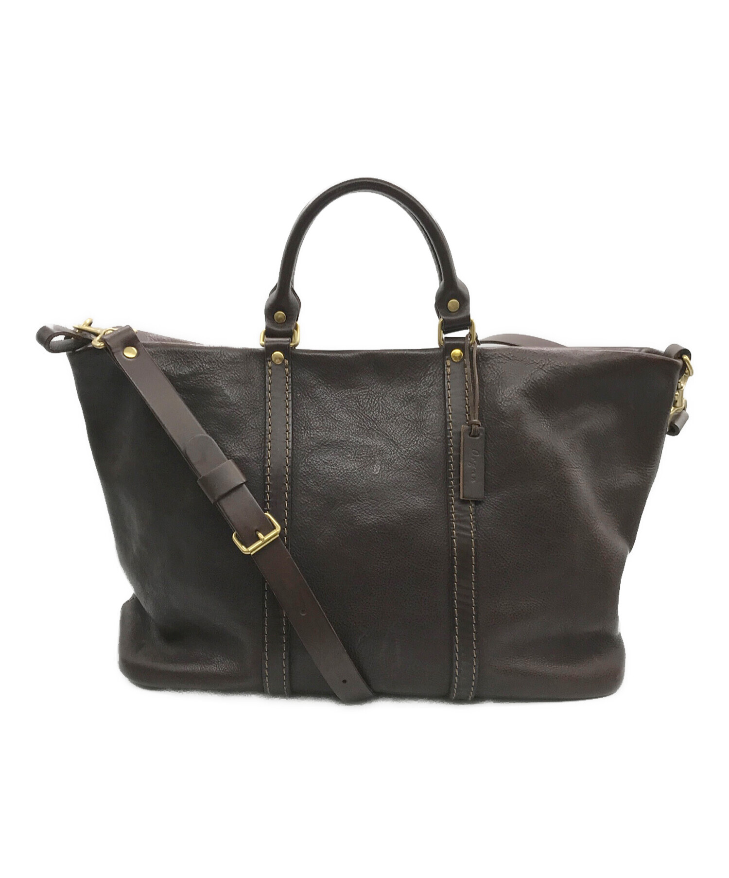 中古・古着通販】Herz (ヘルツ) 2wayレザーバッグ organ