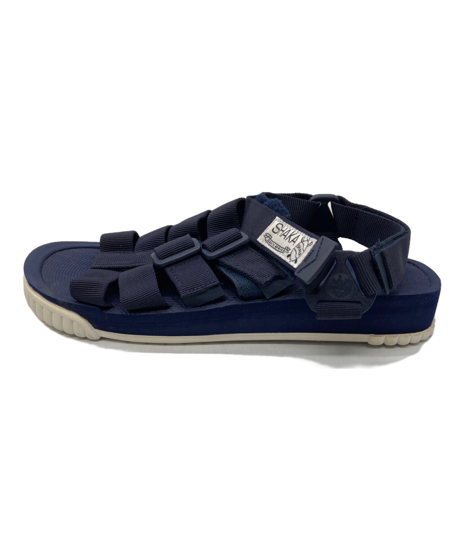 中古・古着通販】shaka (シャカ) スポーツサンダル ネイビー サイズ 