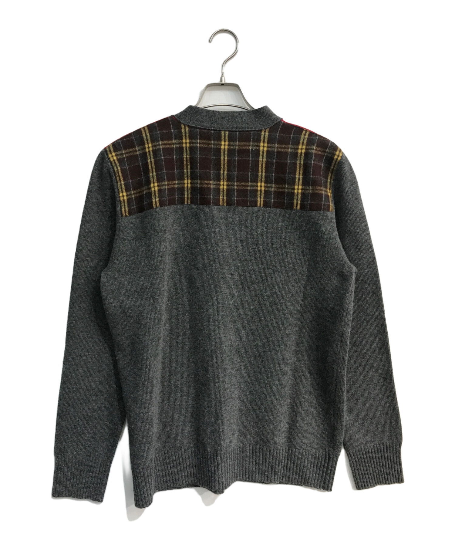 中古・古着通販】MARNI (マルニ) チェック切替ニット