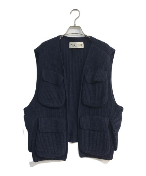 中古・古着通販】INSCRIRE (アンスクリア) WOOL JERSEY FIELD VAST