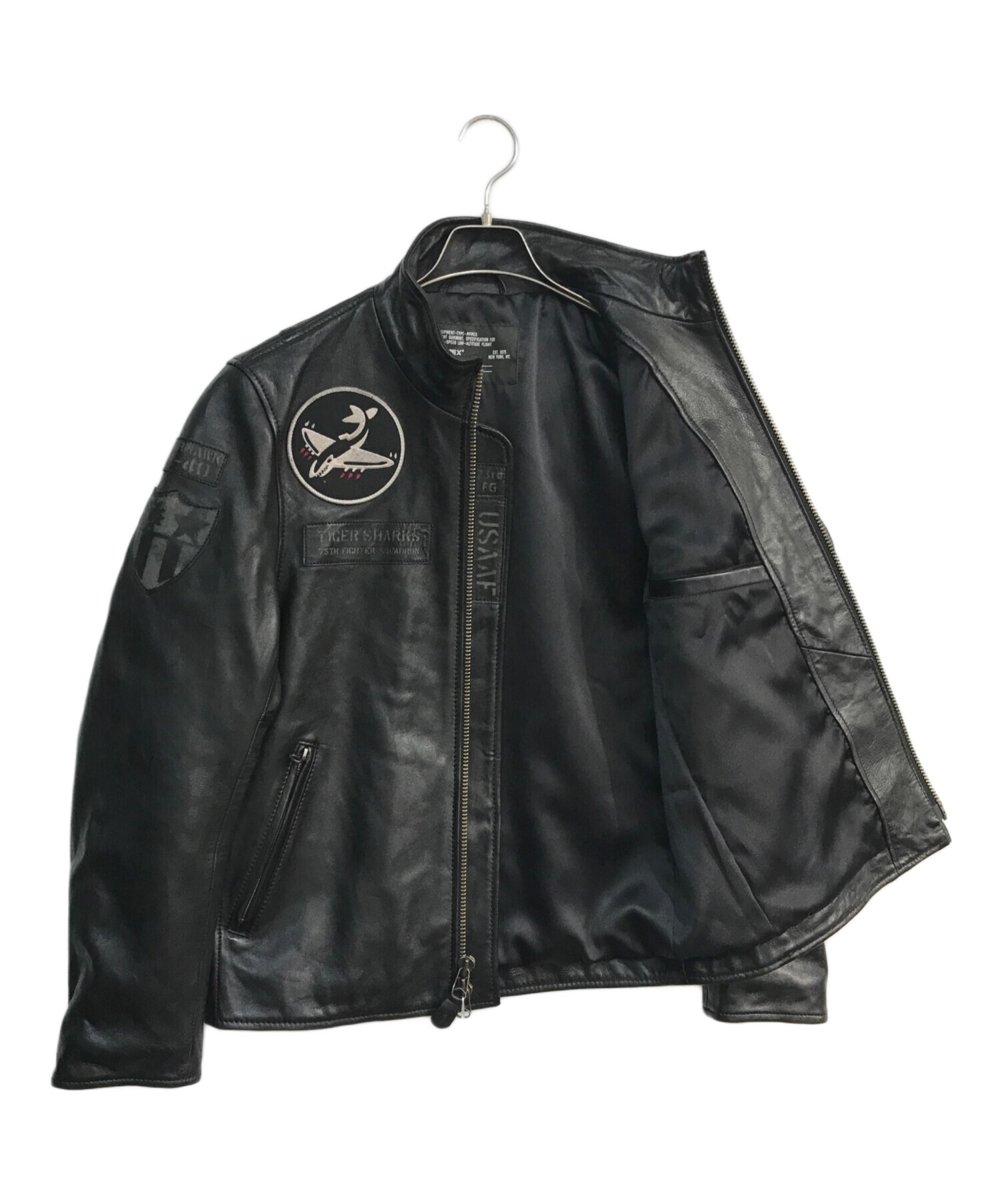 AVIREX★アヴィレックス AVIREX アヴィレックス ステンシルジャケット HAT IN THE RING