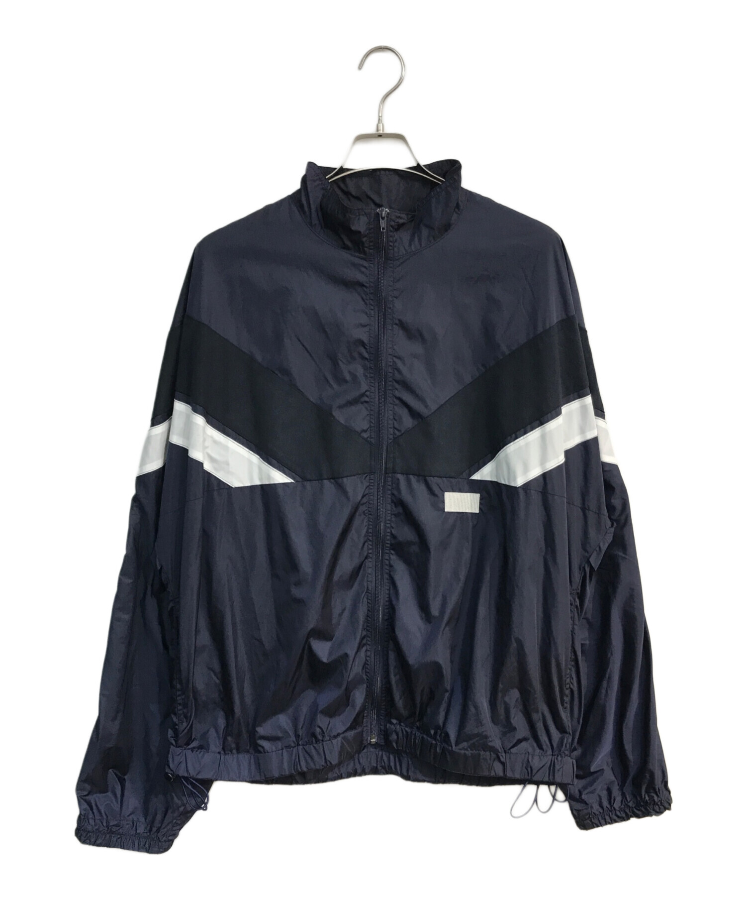 stein 19ss SHIFTED HALF ZIP TOP・NAVY 【公式通販】
