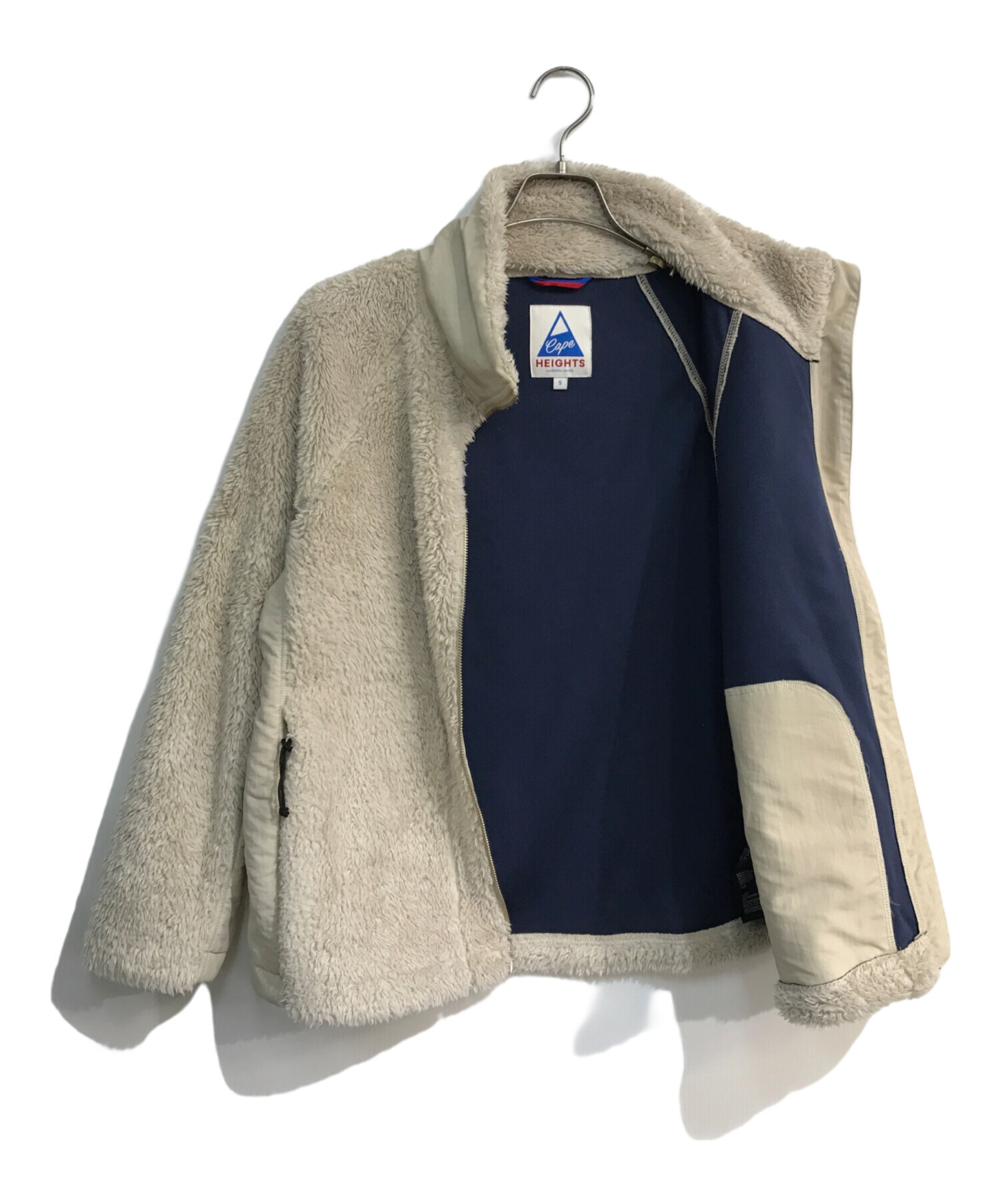 capeHEIGHTS ケープハイツ　フリース　ジャケット　ベージュ　S Cape HEIGHTS（ケープハイツ） ベテル フリースジャケット レディース