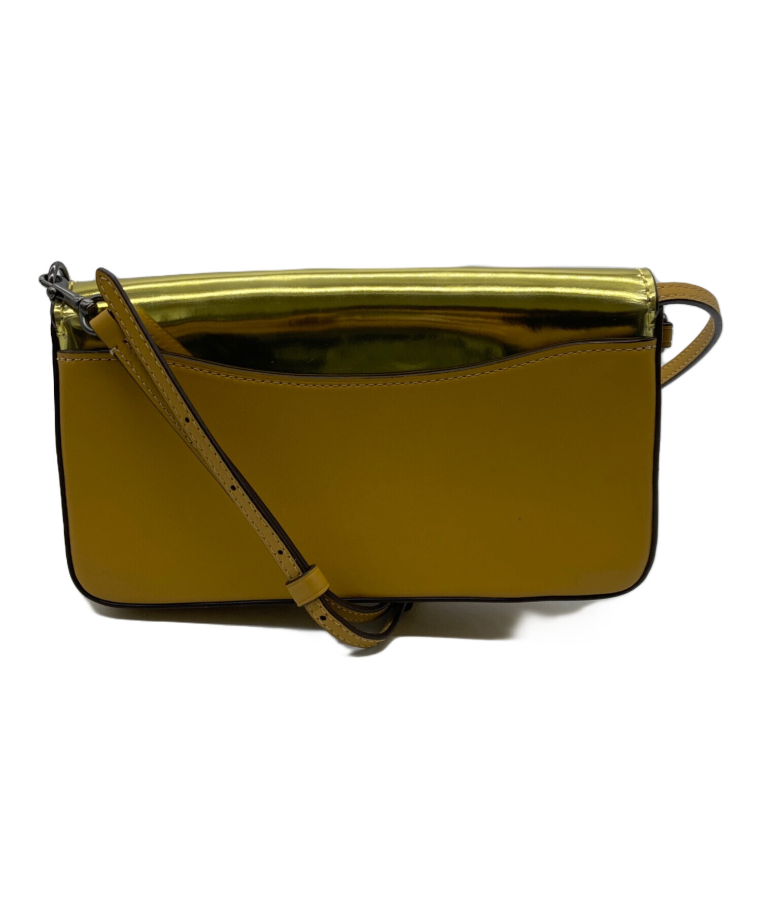 中古・古着通販】COACH (コーチ) ショルダーバッグ 22832 イエロー