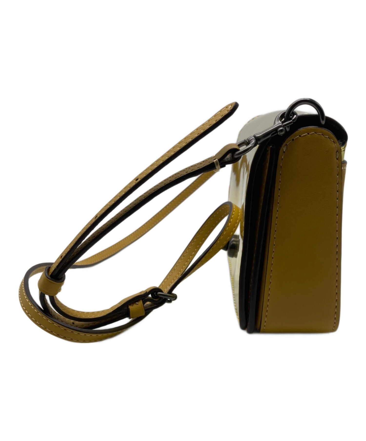 中古・古着通販】COACH (コーチ) ショルダーバッグ 22832 イエロー
