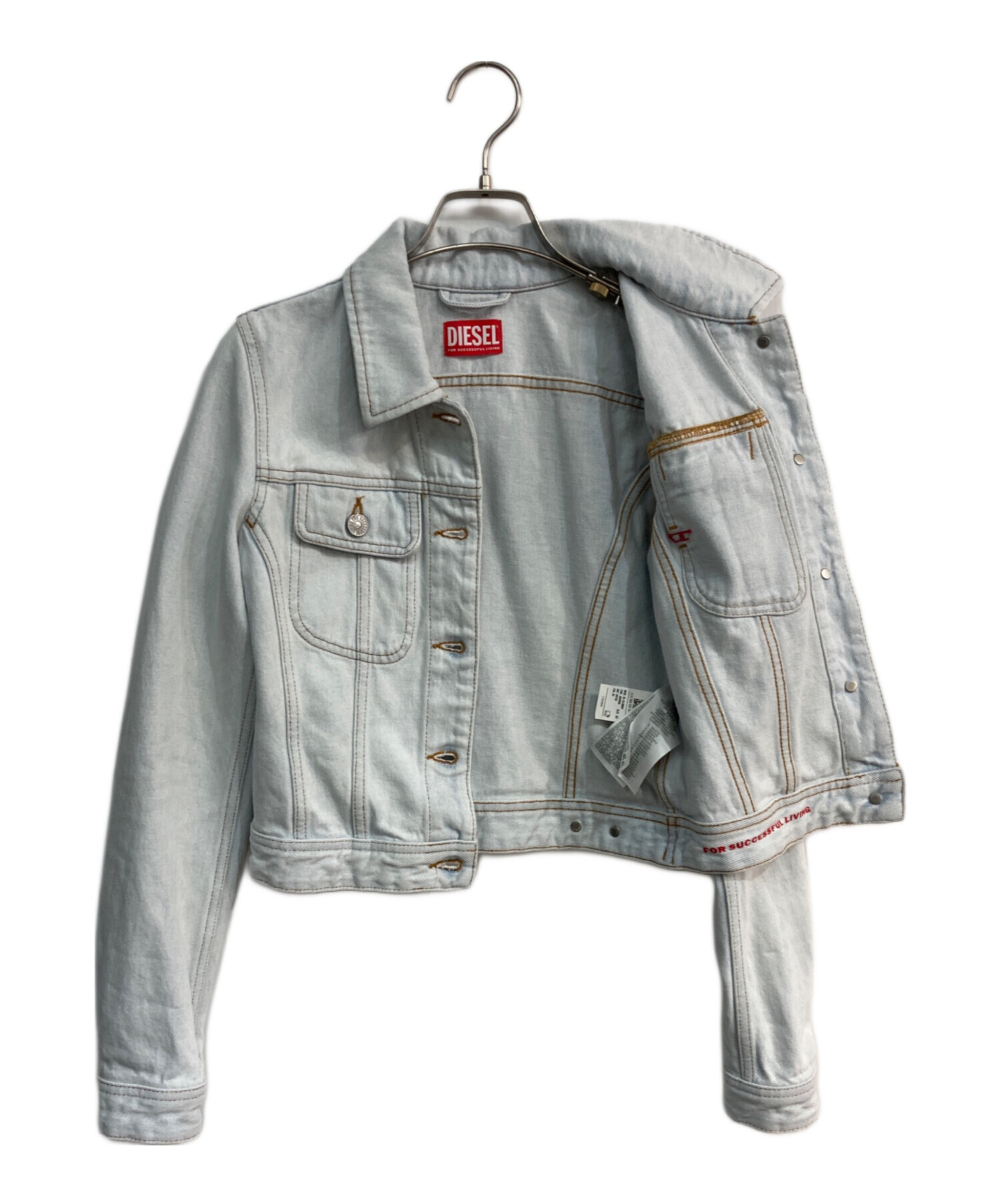 中古・古着通販】DIESEL (ディーゼル) De-Slimmy-S クロップド デニム 