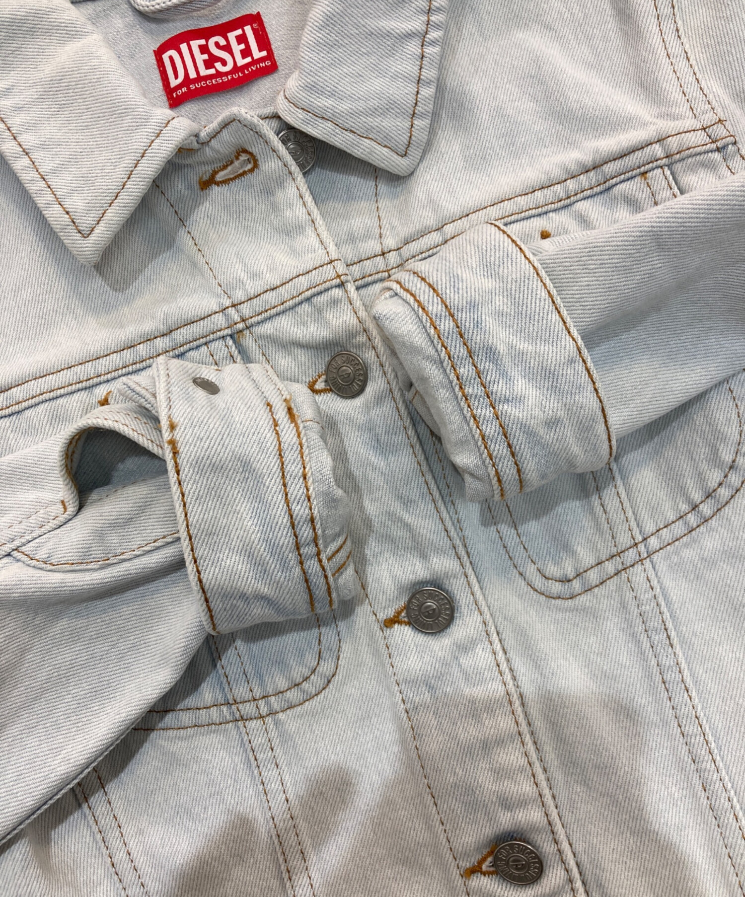 中古・古着通販】DIESEL (ディーゼル) De-Slimmy-S クロップド デニム 