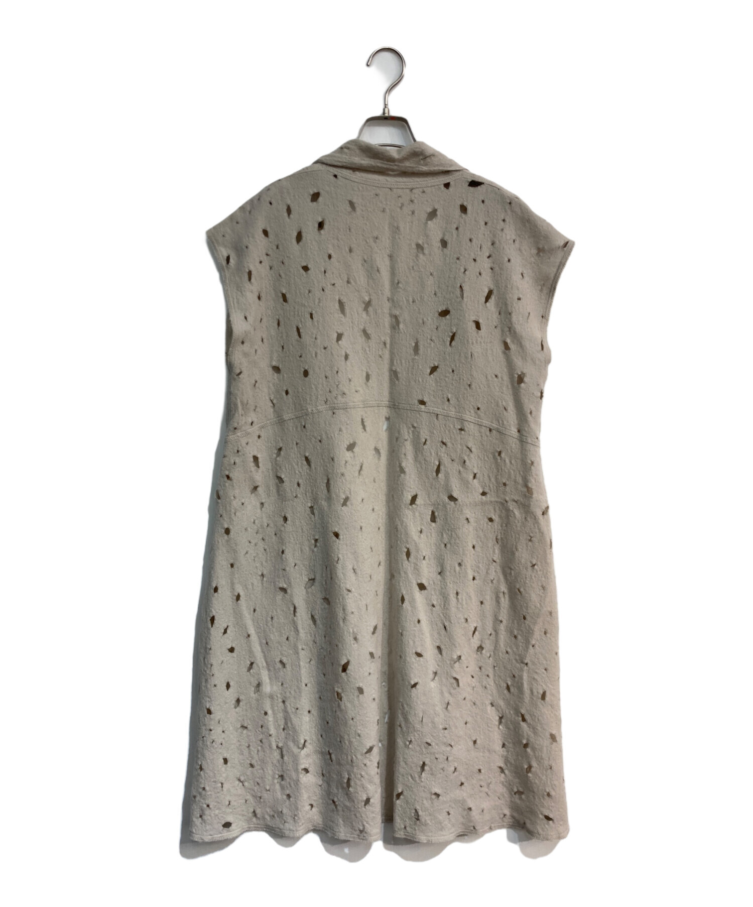 ヨーガンレール 2020AW ラム圧縮ロングベスト ババグーリ ラム圧縮の