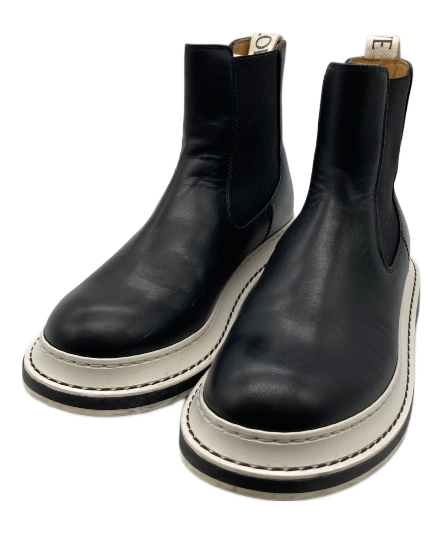 中古・古着通販】LOEWE (ロエベ) CHELSEA BOOT L815S05X12 ブラック
