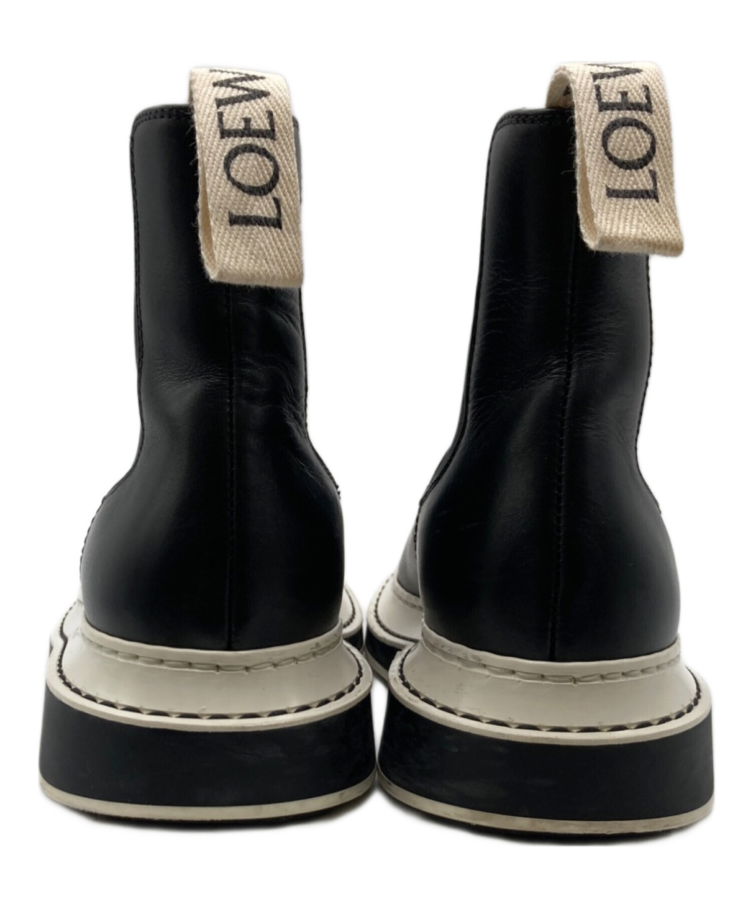 中古・古着通販】LOEWE (ロエベ) CHELSEA BOOT L815S05X12 ブラック