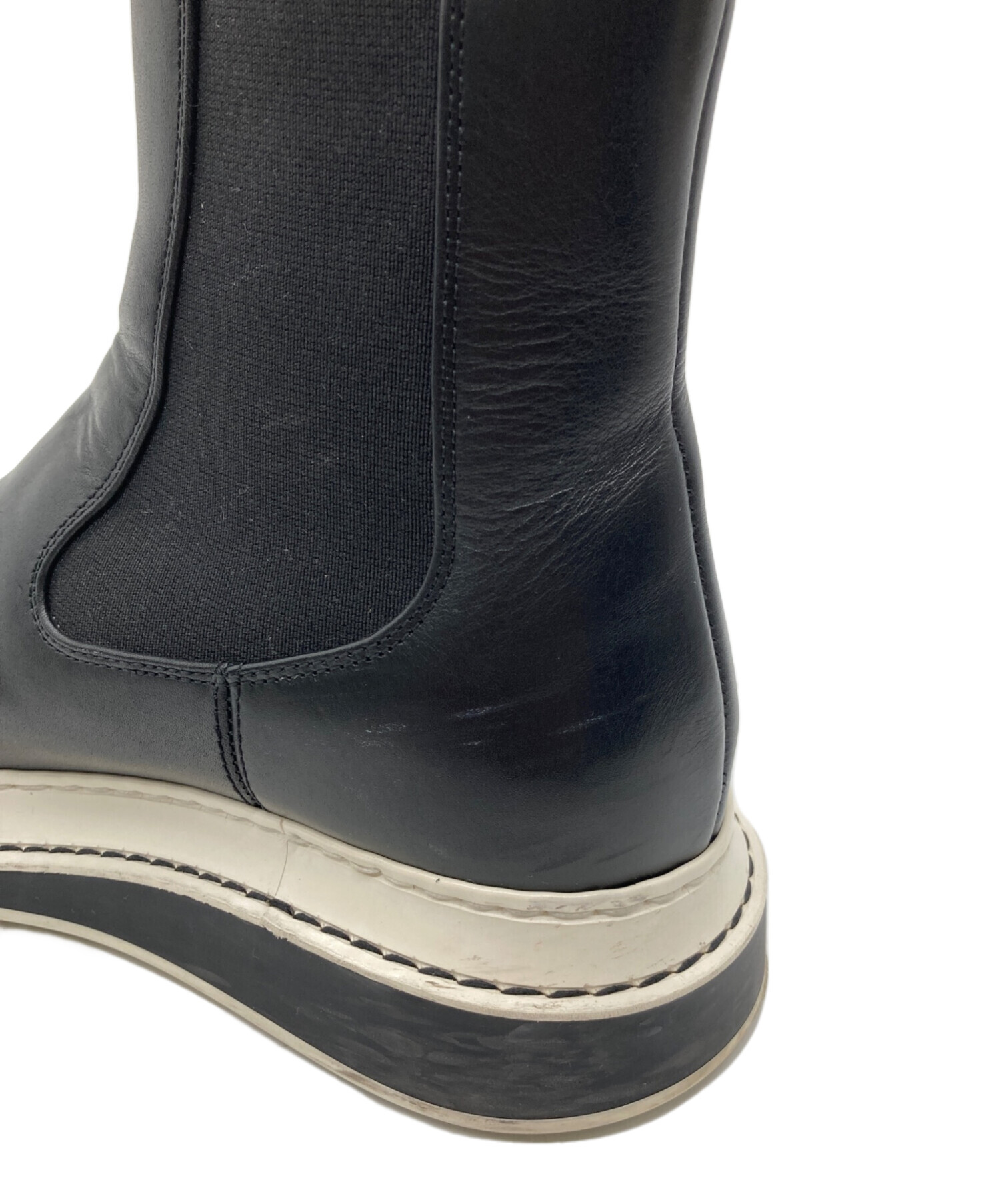中古・古着通販】LOEWE (ロエベ) CHELSEA BOOT L815S05X12 ブラック