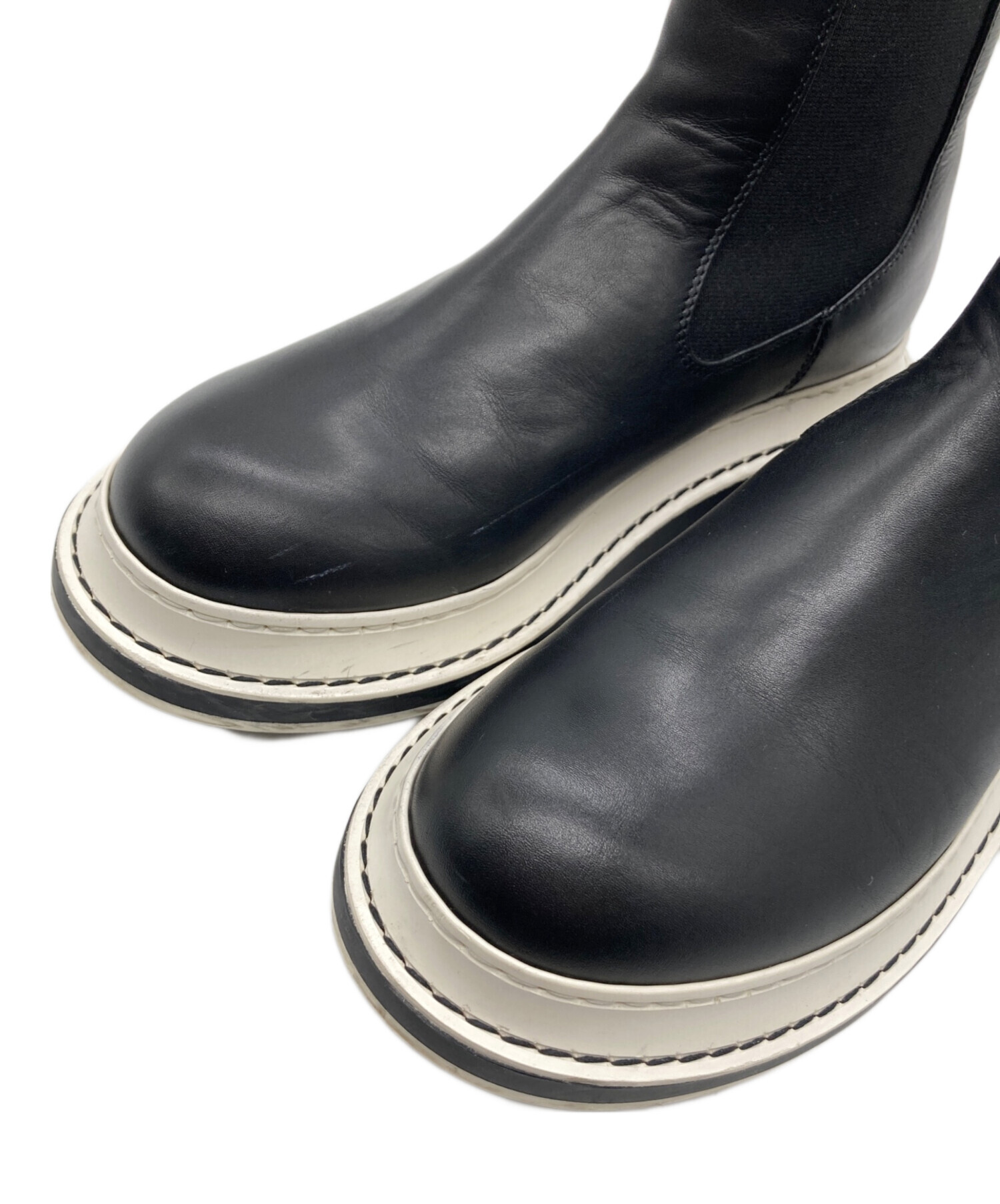 中古・古着通販】LOEWE (ロエベ) CHELSEA BOOT L815S05X12 ブラック