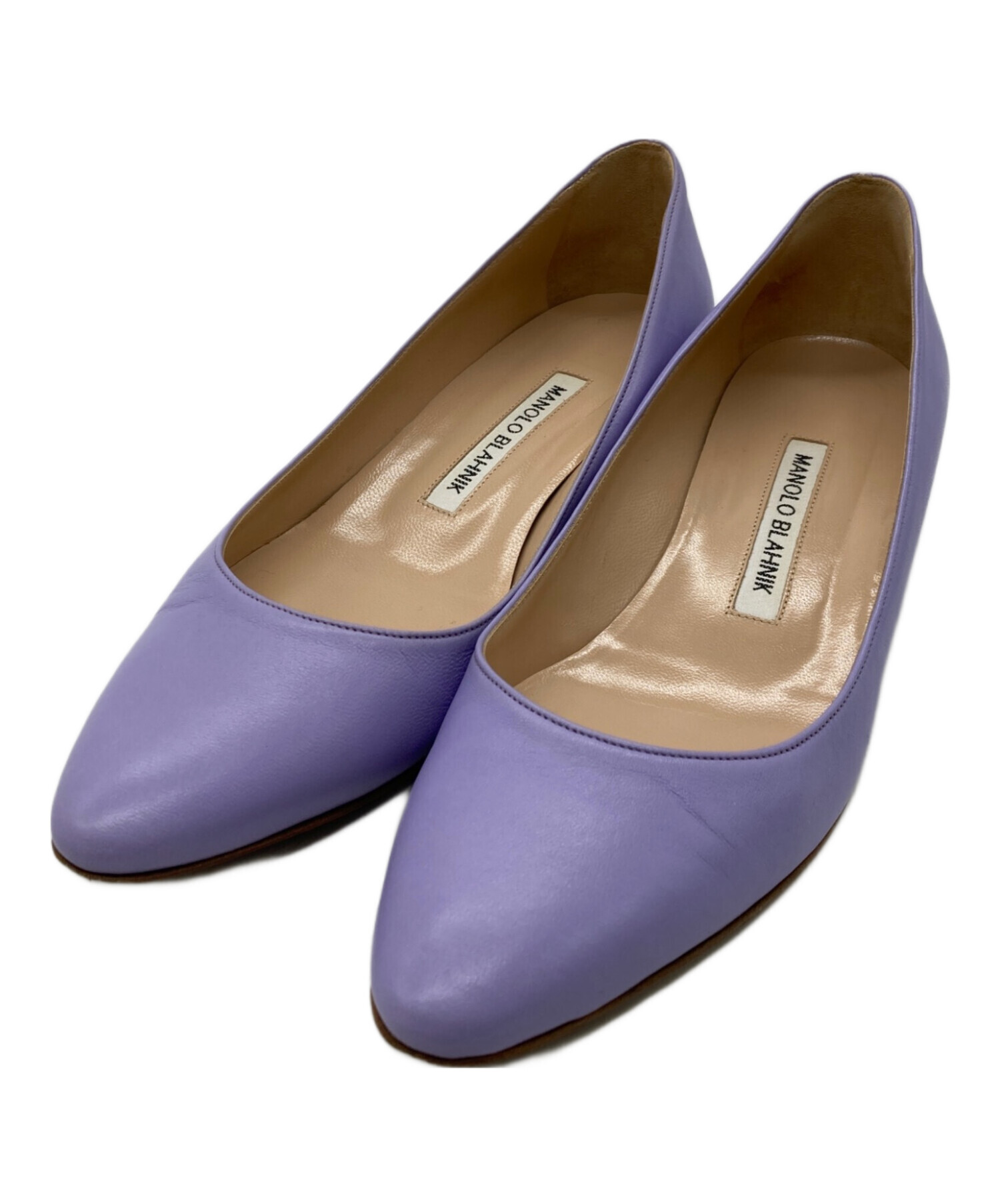 中古・古着通販】Manolo Blahnik (マノロブラニク) レザー 中古・古着通販】Manolo Blahnik (マノロブラニク) レザー