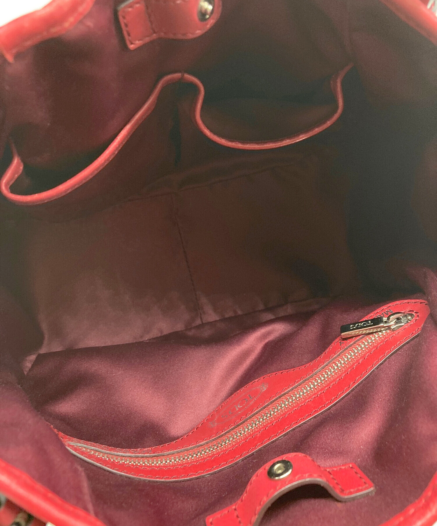 中古・古着通販】TOD'S (トッズ) 2WAYバッグ レッド サイズ