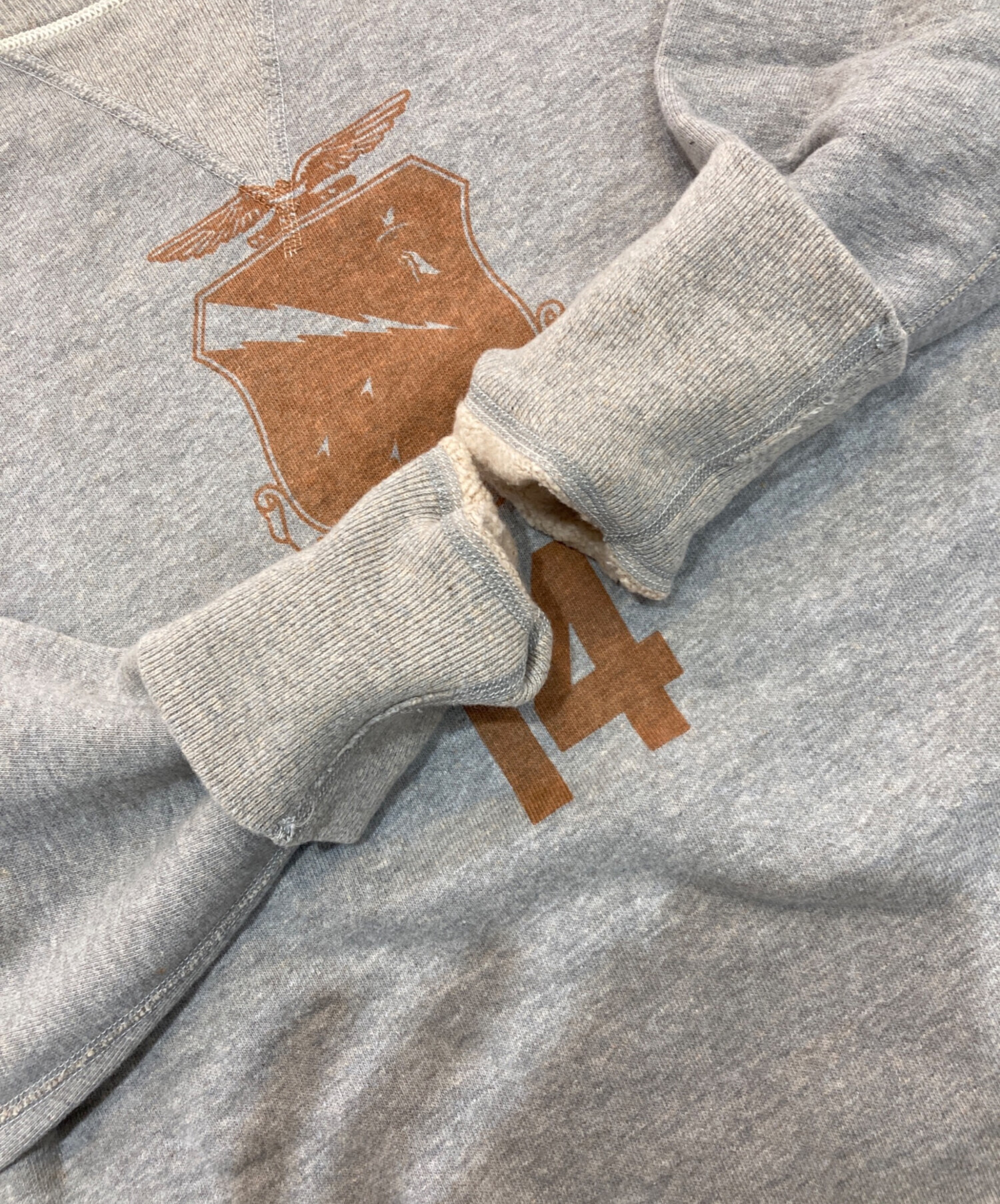 ウエアハウス　スウェット　42 中古　401 ウエアハウス Lot 401 無地 セットインスウェット スエット