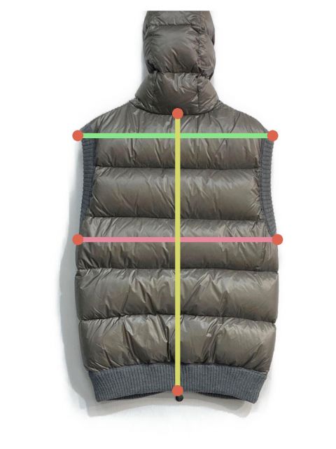 中古・古着通販】MONCLER (モンクレール) MAGLIONE TRICOT GILET 142