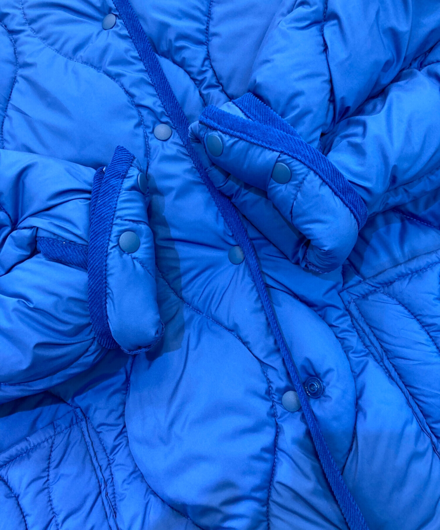 中古・古着通販】mizuiro-ind (ミズイロインド) キルトスタンドカラー