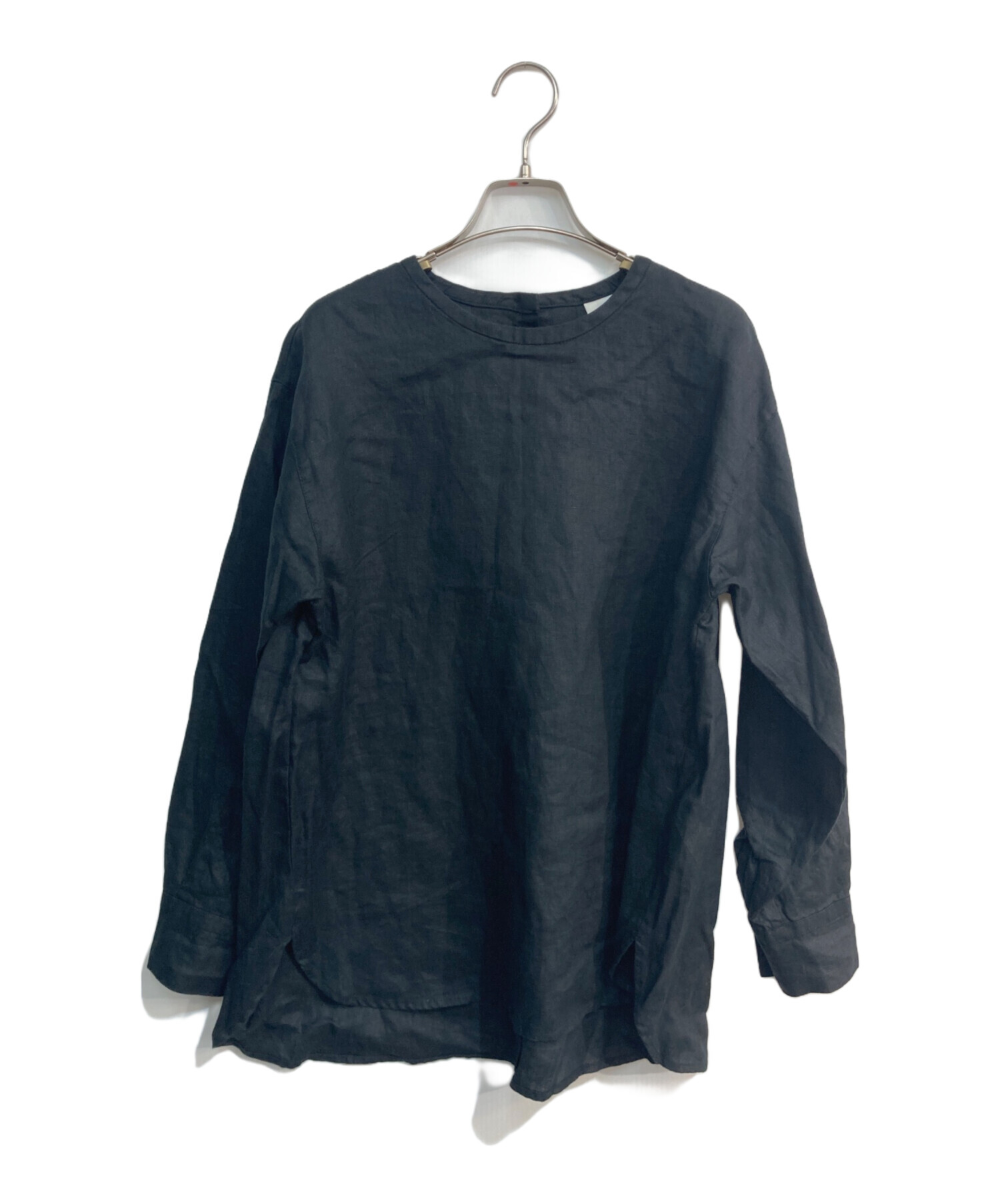 中古・古着通販】KAGURE (カグレ) リネンクルーネックプルオーバー 
