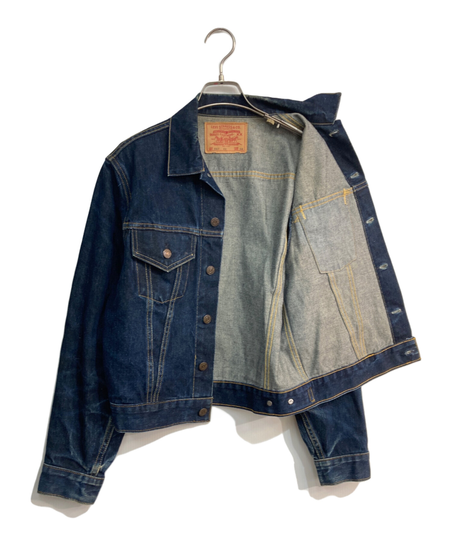 リーバイス 1998年製 70557-0006 USA製 バレンシア工場 ボタン裏555