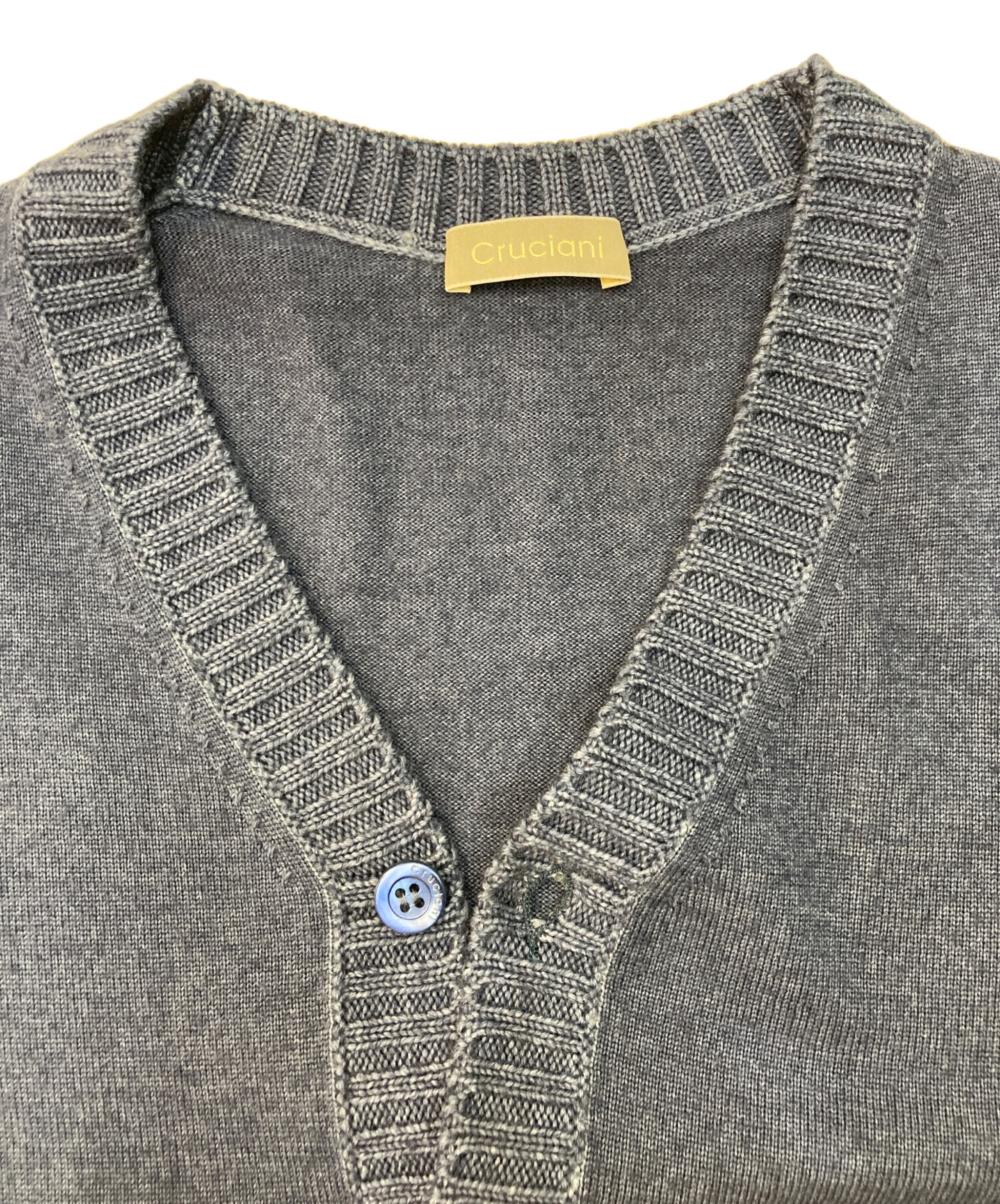 クルチアーニ Cruciani カーディガン 44 中古・古着通販】CRUCIANI (クルチアーニ) ニットカーディガン