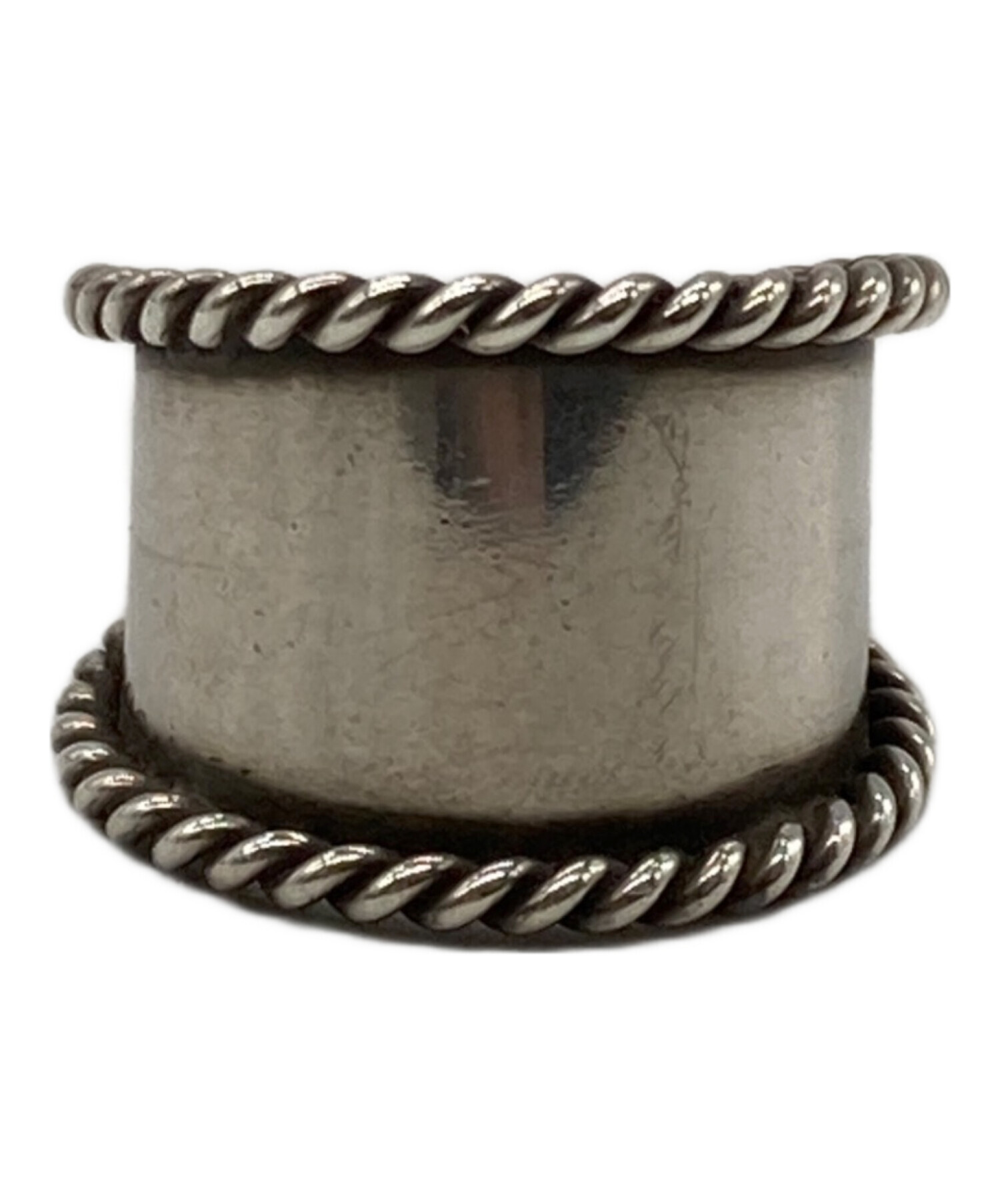 中古・古着通販】soierie (ソワリー) Twist shot ring グレー サイズ