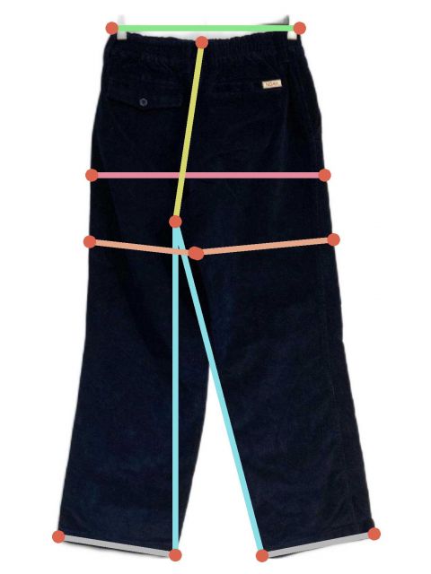 中古・古着通販】Noah (ノア) コーデュロイパンツ ネイビー サイズ:32