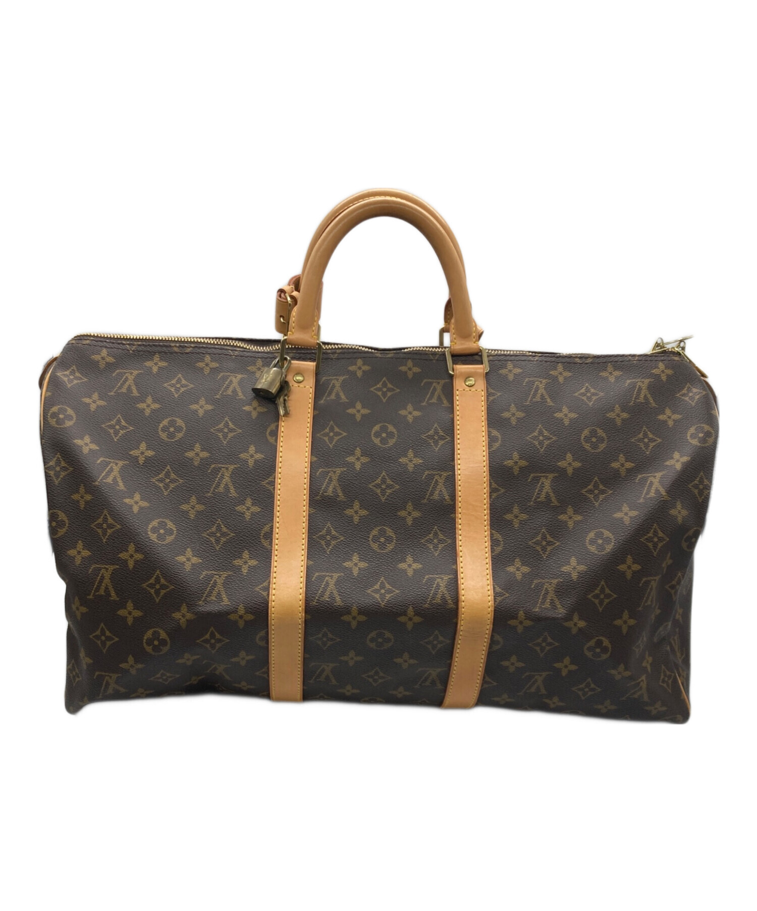 ルイヴィトン キーポル50 モノグラム　カデナ　M41426　旅行 中古・古着通販】LOUIS VUITTON (ルイ ヴィトン) キーポル50 トラベル