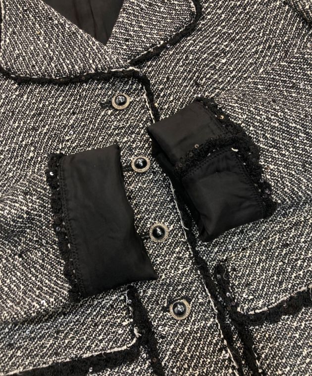 中古・古着通販】EPOCA (エポカ) ツイードスカートセットアップ