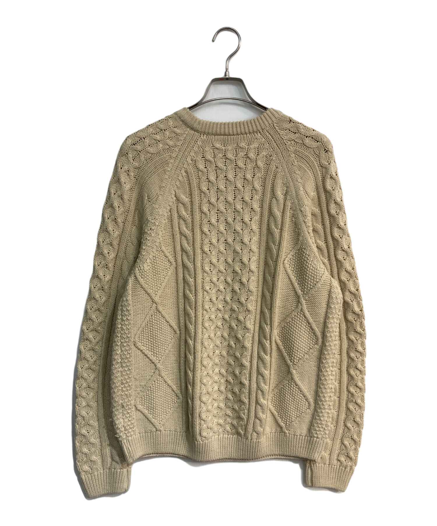 NIKE Cable Knit Sweater ナイキ ケーブル ニット 黒 中古・古着通販 