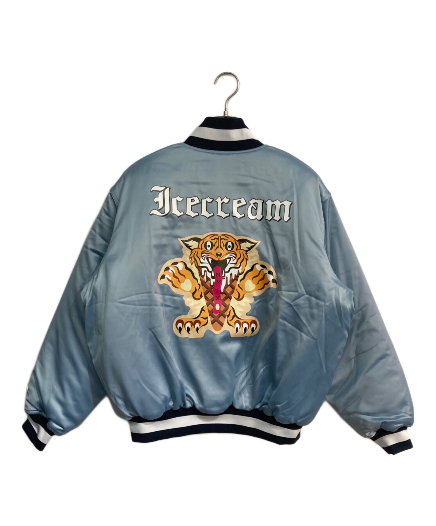 中古・古着通販】Ice Cream (アイスクリーム) SATIN VARSITY JACKET 