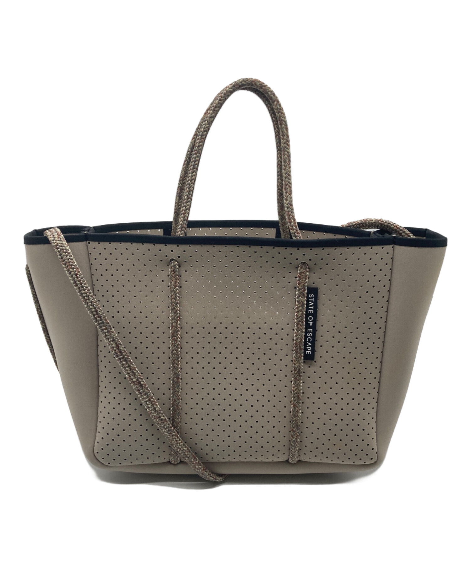 STATE OP ESCAPE ステートオブエスケープパンチングトートバッグ