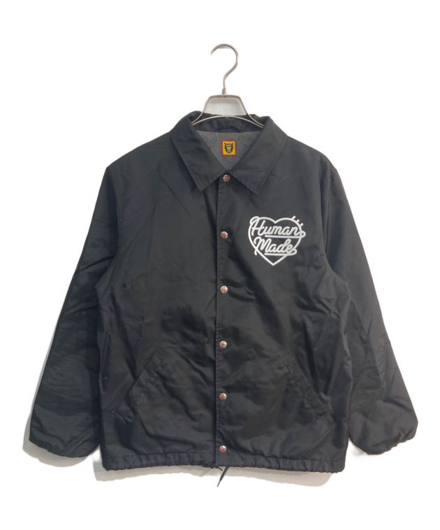 【美品】HUMAN MADE ブラック コーチジャケット 中古・古着通販】HUMAN MADE (ヒューマンメイド) コーチジャケット