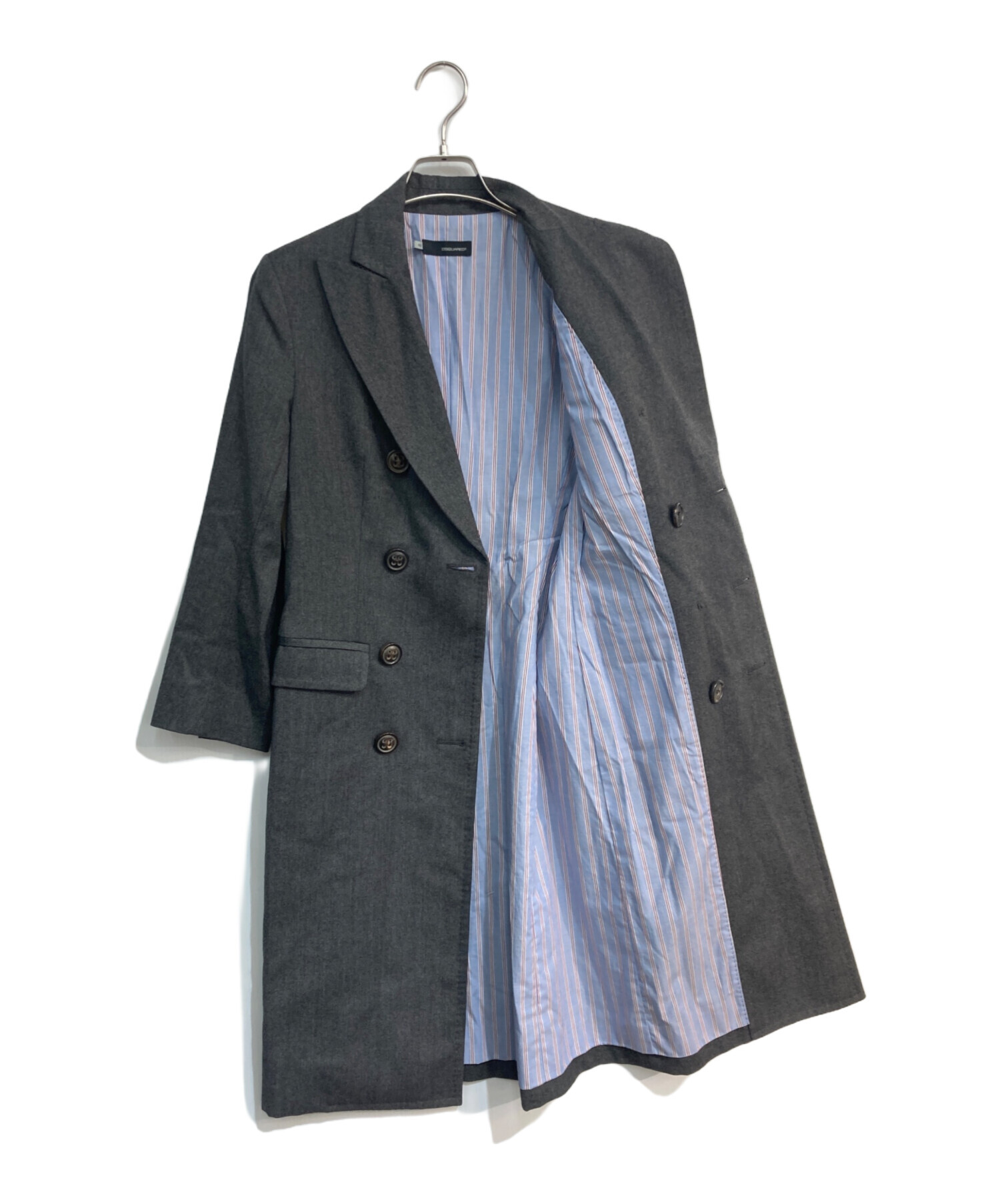 中古・古着通販】DSQUARED2 (ディースクエアード) ダブルウールコート