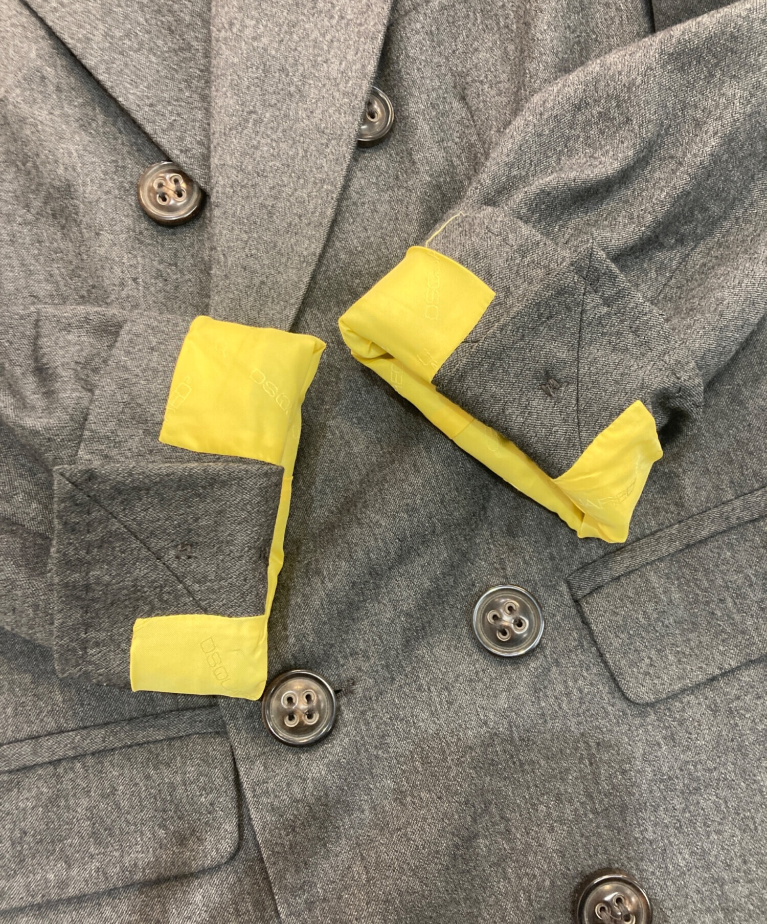 中古・古着通販】DSQUARED2 (ディースクエアード) ダブルウールコート