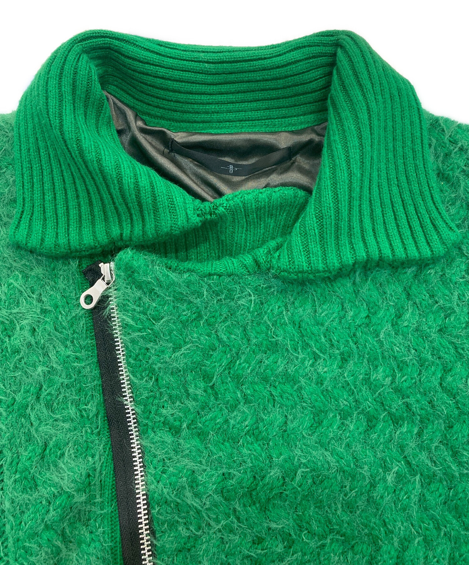 中古・古着通販】NO ID. (ノーアイディー) シャギーニットダブル