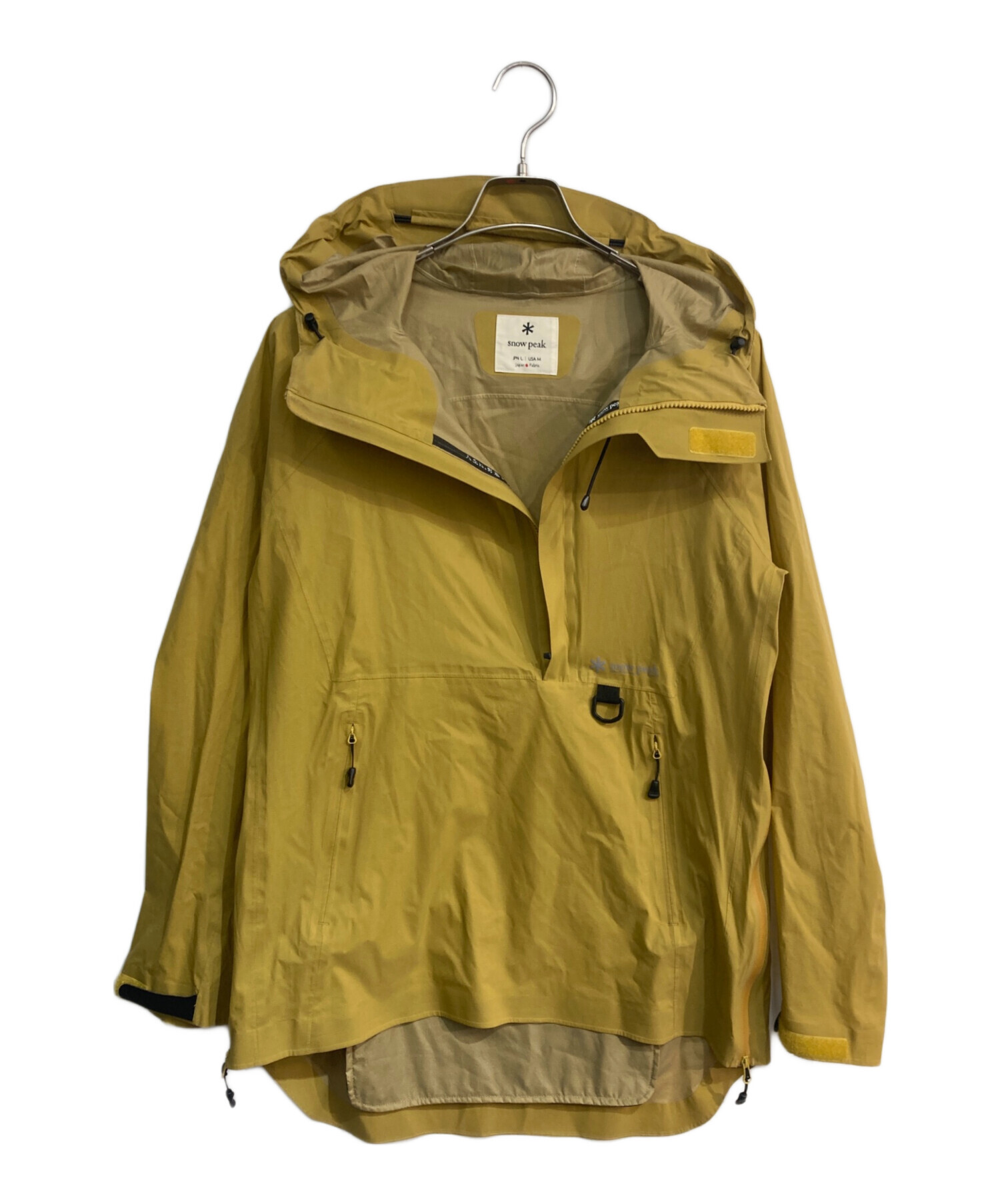  peak / マウンテンパーカ/1/ナイロン/GRN/JK-19SU005 中古・古着通販】snow peak (スノーピーク) 2.5LWanderlustPullover JK