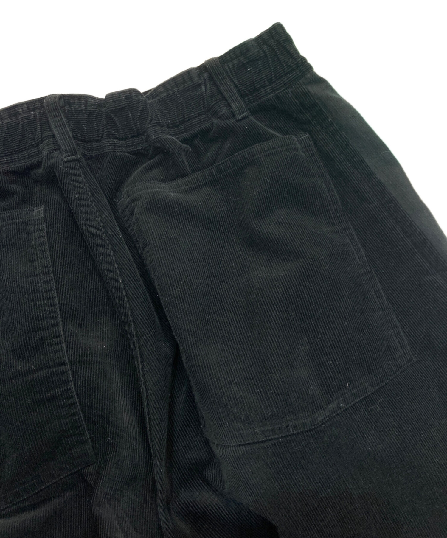 COMME des GARCONS コーデュロイパンツ　ブラック　Sサイズ 中古・古着通販】COMME des GARCONS SHIRT (コムデギャルソンシャツ