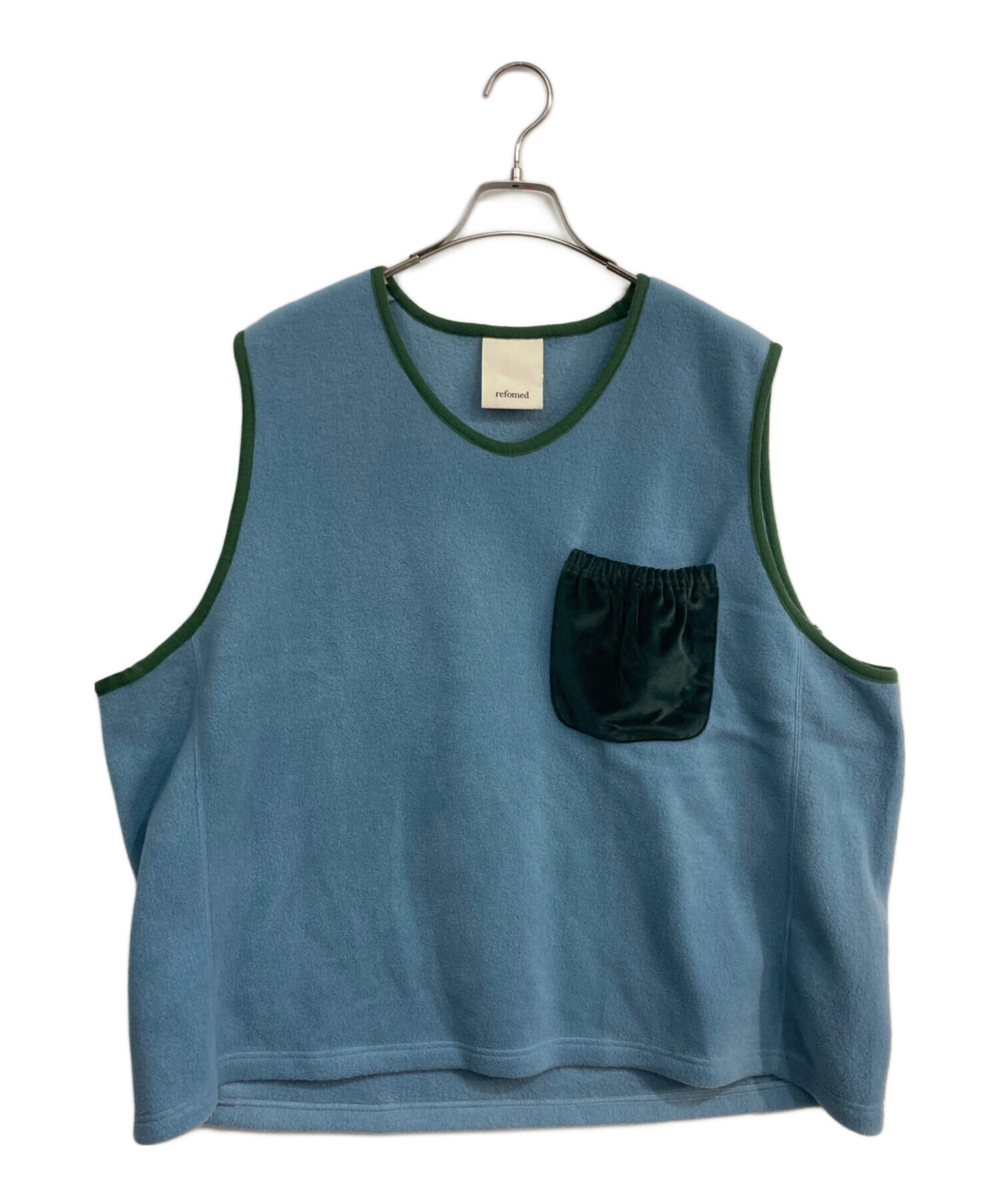 中古・古着通販】refomed (リフォメッド) フリースベスト FLEECE BIBS 