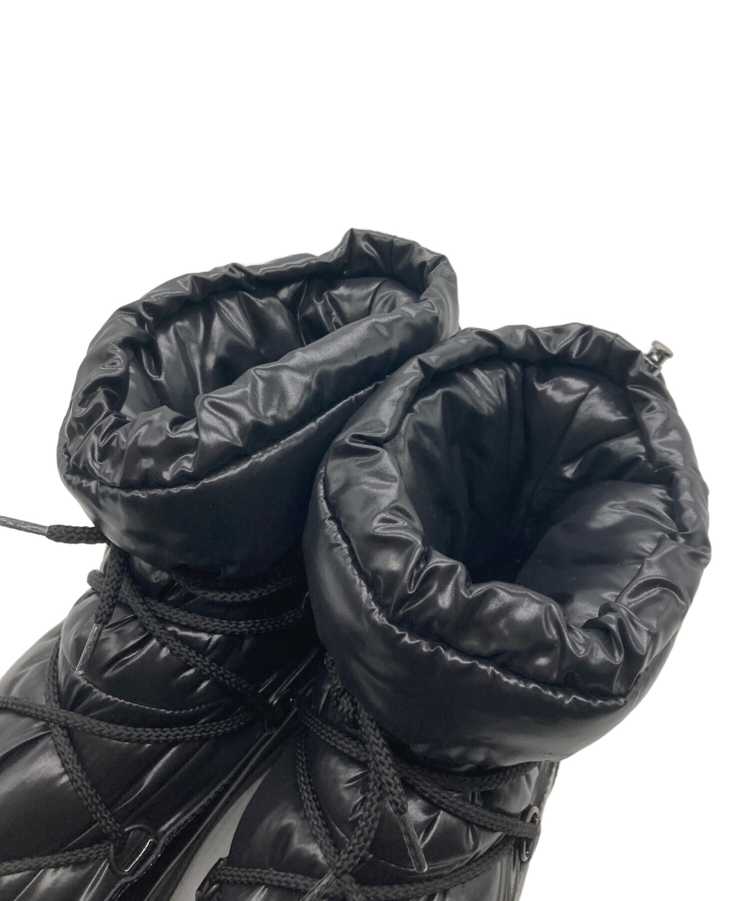中古・古着通販】MONCLER (モンクレール) YNNAF スノーブーツ ブラック