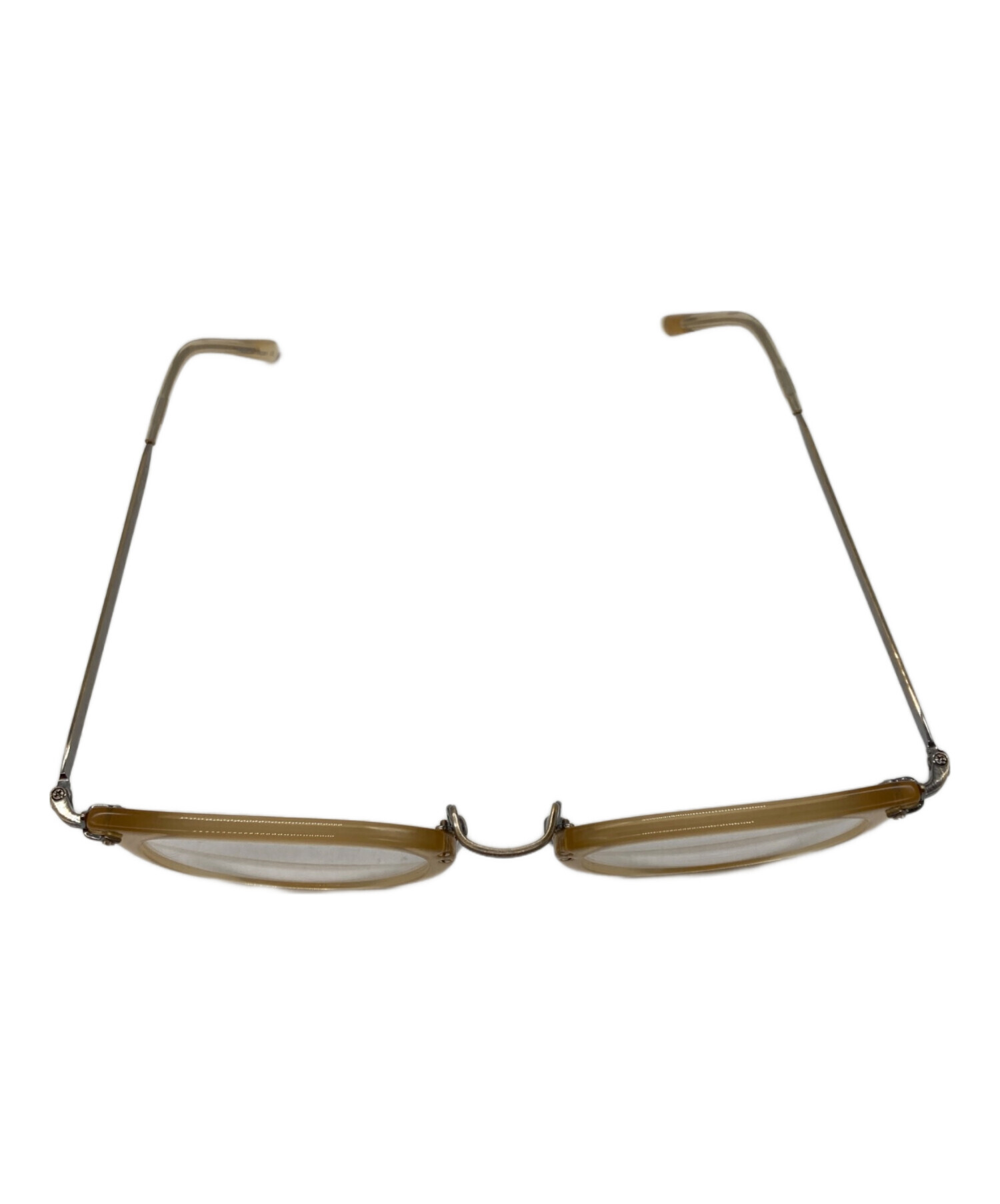 OLIVER PEOPLES オリバーピープルズ メガネ  黄 【古着】【中古】【送料無料】 中古・古着通販】OLIVER PEOPLES (オリバーピープルズ) サングラス OP
