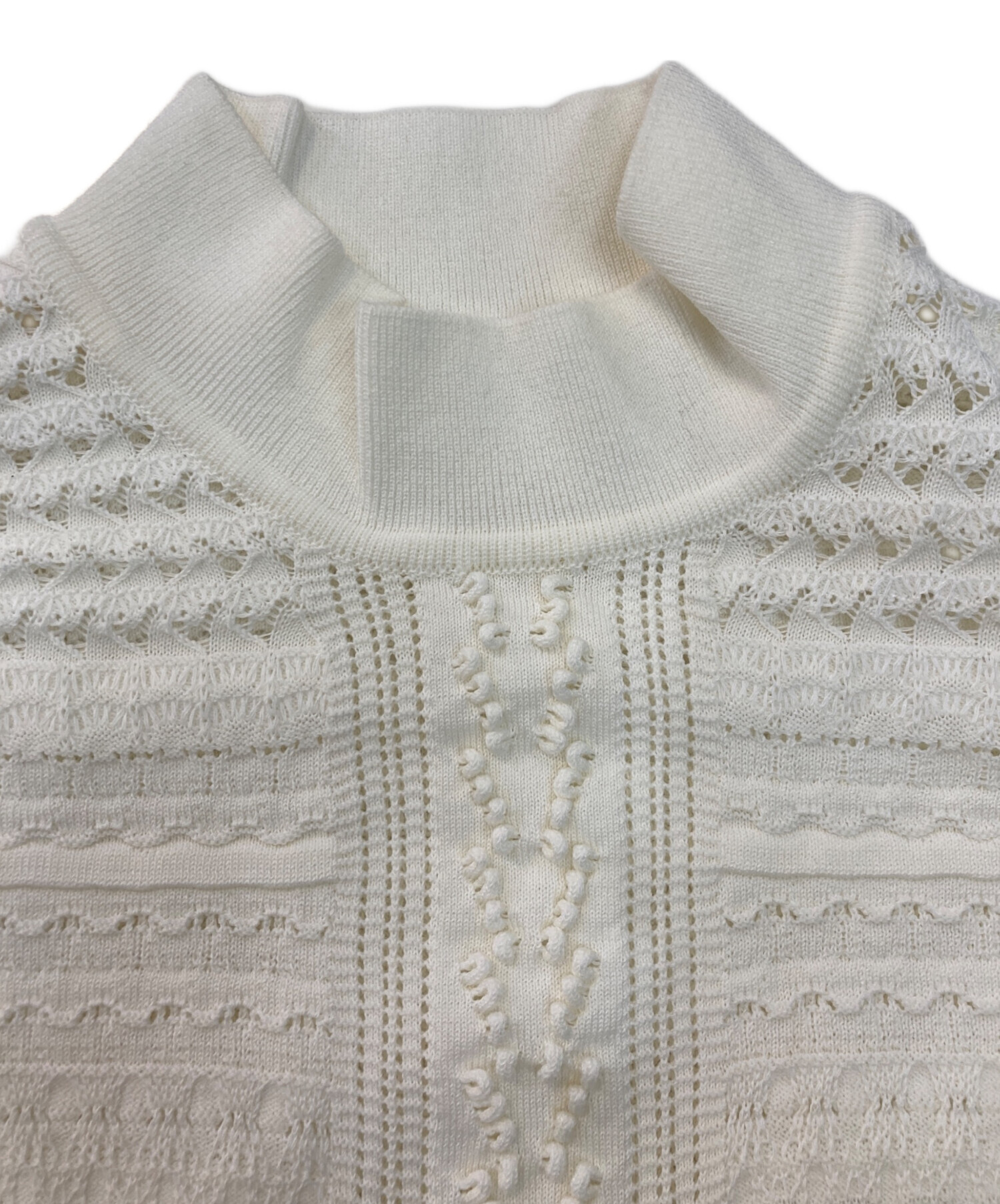 中古・古着通販】mame kurogouchi (マメクロゴウチ) Lace Stripe 