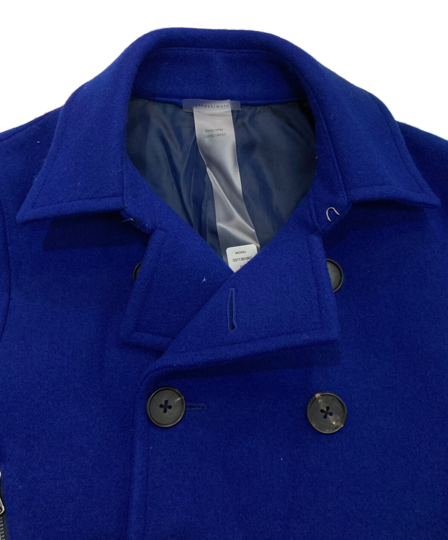 中古・古着通販】Junhashimoto (ジュンハシモト) カシミヤ混コート