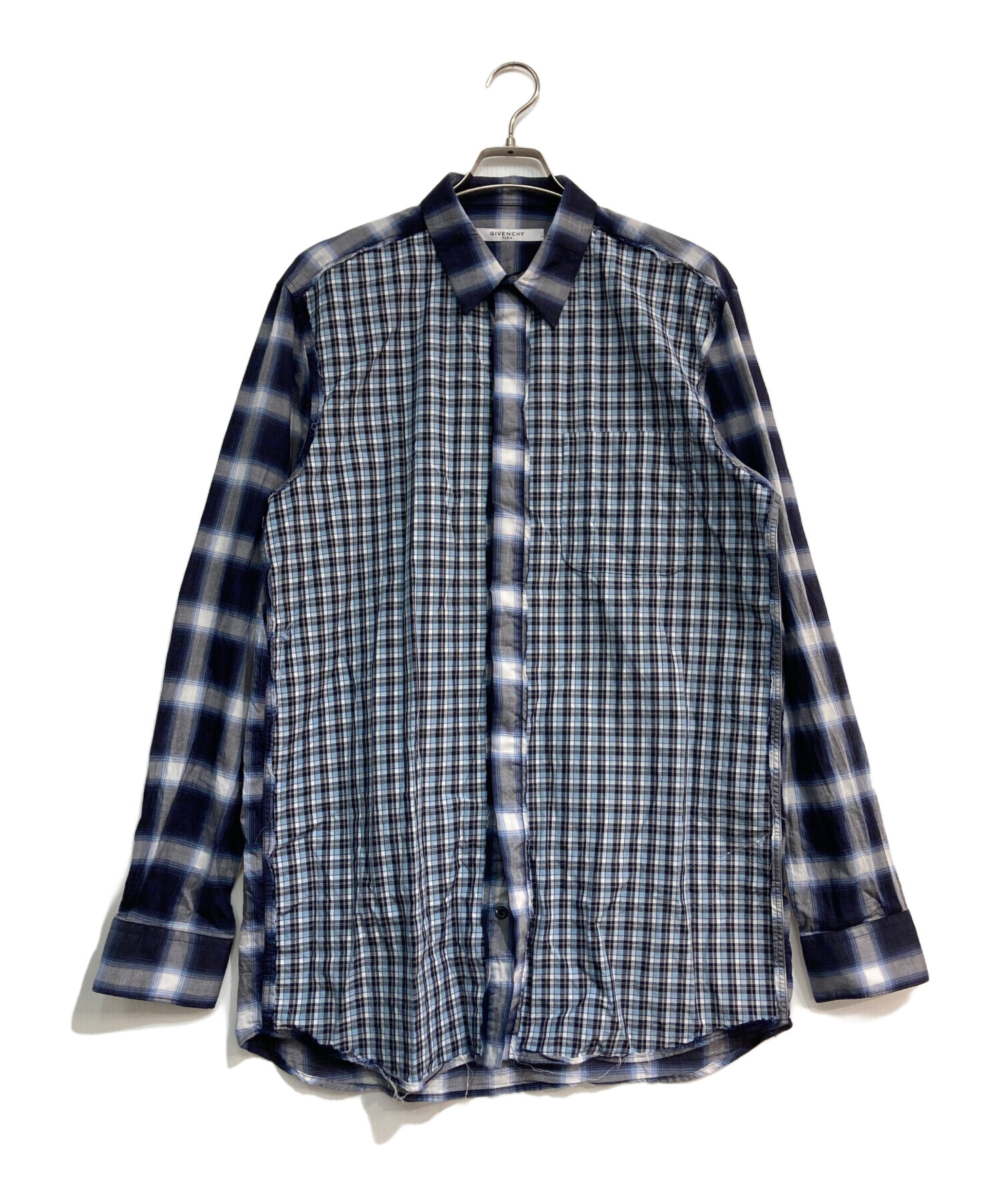 中古・古着通販】GIVENCHY (ジバンシィ) チェックシャツ 17S6008400