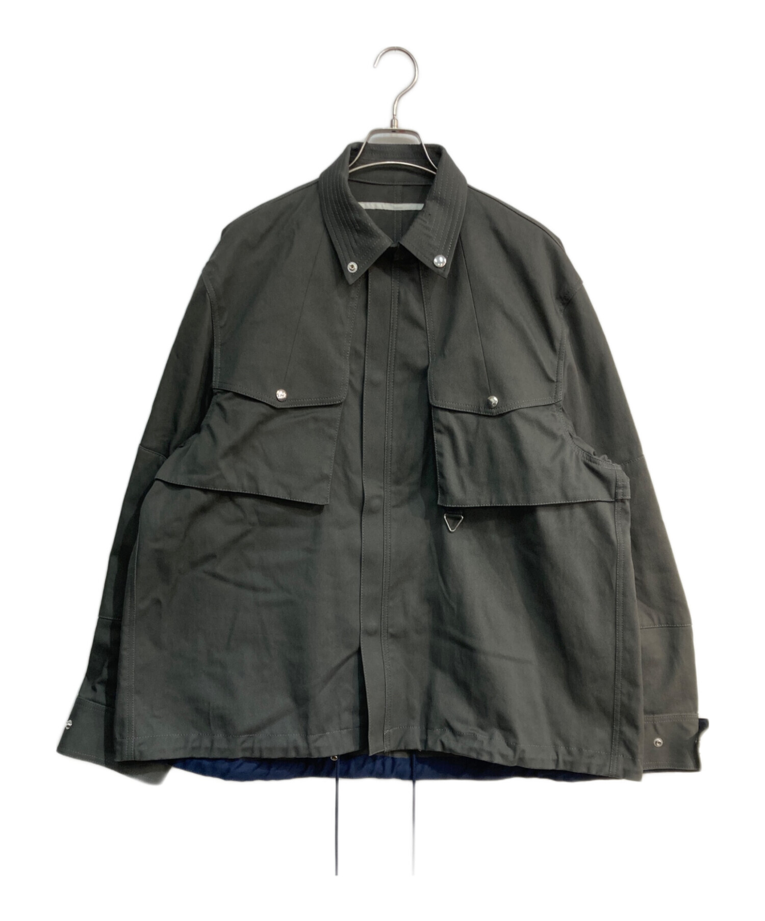 中古・古着通販】Tamme (タム) B.A BLOUSON ジャケット 22S0009 グレー