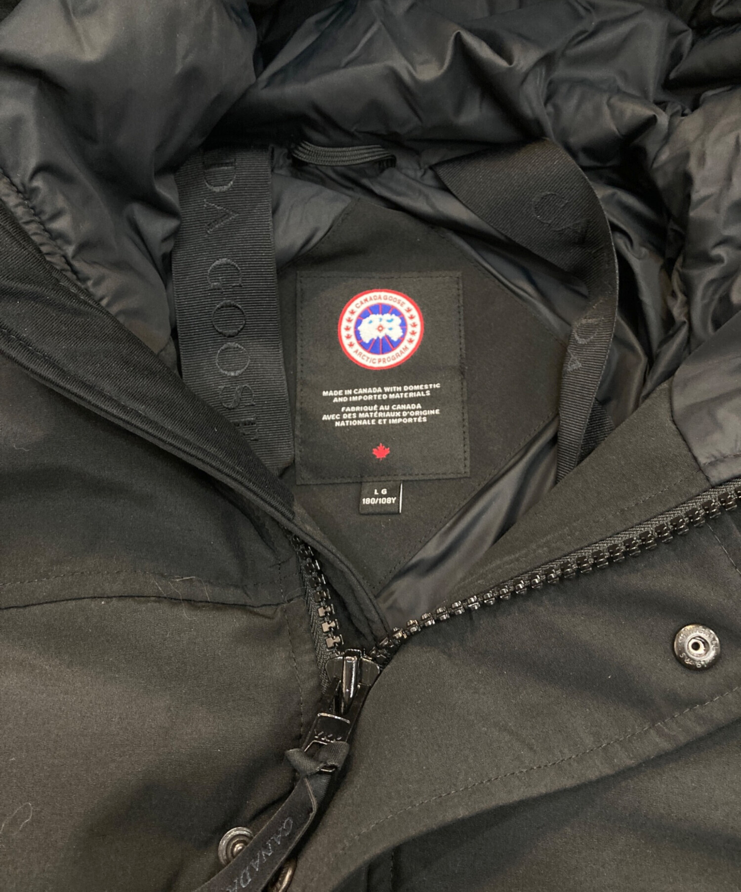 中古・古着通販】CANADA GOOSE (カナダグース) MacMillan Parka Black 