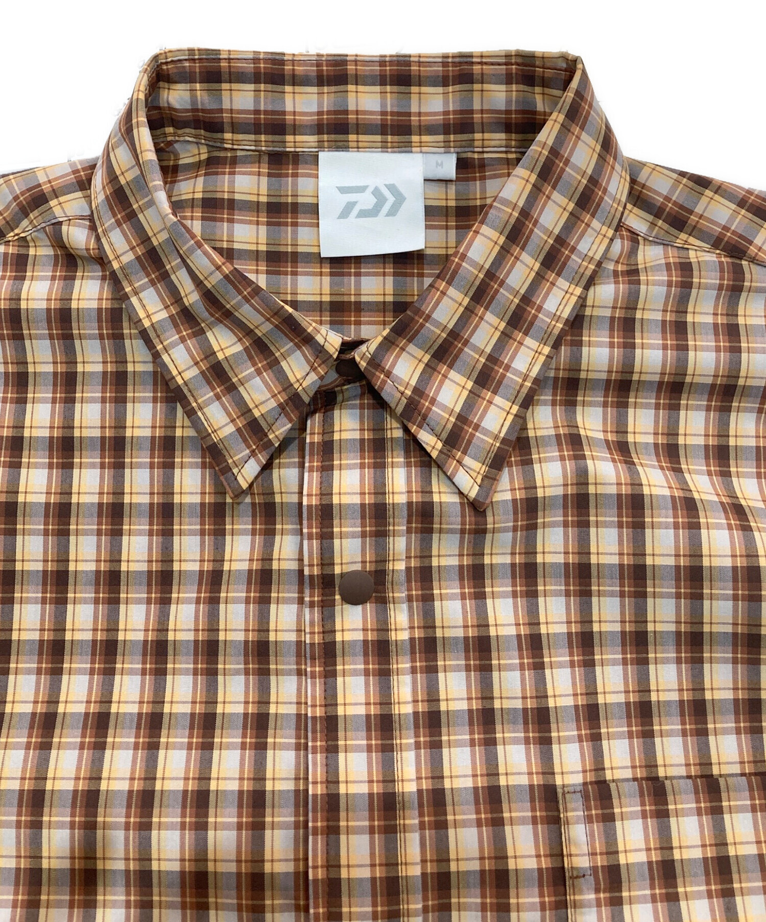 中古・古着通販】DAIWA (ダイワ) チェックシャツ DE-5124WGR