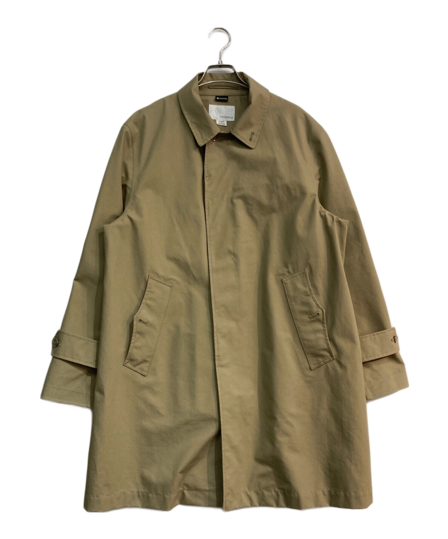 新品 nanamica チェスター フィールド コート ゴアテックス ベージュ 